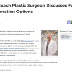 Vero Beach Plastic Surgeon Discusses Facial Rejuvenation Options